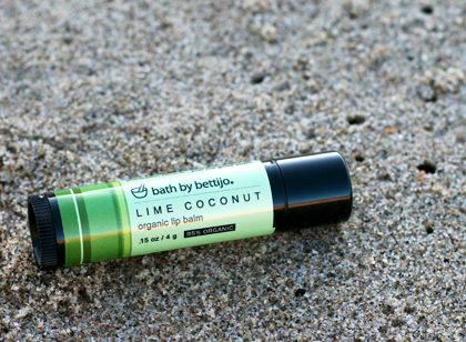 Lime Coconut Organic Lip Balm image